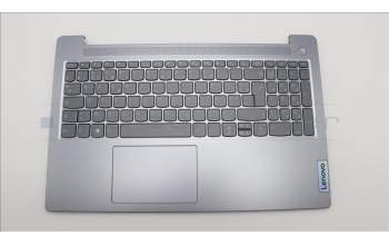 Lenovo 5CB1M46883 C-Cover with keyboard, French, Arctic Grey, Backlight, US