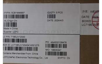 Lenovo 5CB1M46897 Tastatur inkl. Topcase ASM_POR L 83EMAG BL