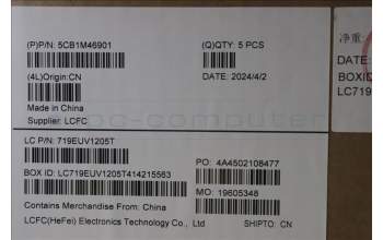 Lenovo 5CB1M46901 Tastatur inkl. Topcase schweiz L 83EMAG BL