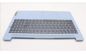 Lenovo 5CB1M46946 C-Cover with keyboard, US English Euro, Frost Blue, Backlight, US