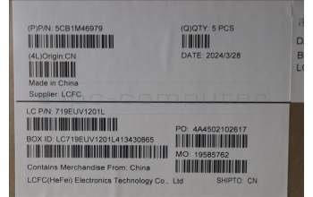 Lenovo 5CB1M46979 Tastatur inkl. Topcase ASM_FRA L 83EMABFP BL