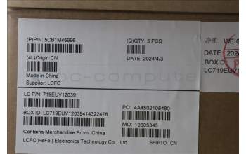 Lenovo 5CB1M46996 Tastatur inkl. Topcase spanisch L 83EMABFP BL