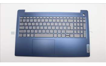 Lenovo 5CB1M47001 C-Cover with keyboard, UK English, Abyss Blue, Backlight, Fingerprint, UK