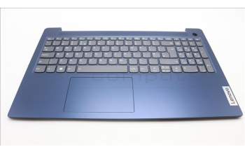 Lenovo 5CB1M47001 C-Cover with keyboard, UK English, Abyss Blue, Backlight, Fingerprint, UK
