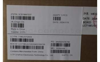 Lenovo 5CB1M47037 Tastatur inkl. Topcase ASM_UK L 83EMAGFP NBL