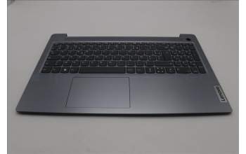 Lenovo 5CB1M47048 C-Cover with keyboard, French, Arctic Grey, Non-Backlight, Fingerprint, US