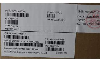 Lenovo 5CB1M47050 Tastatur inkl. Topcase ASM_ARA L 83EMAGFP NBL