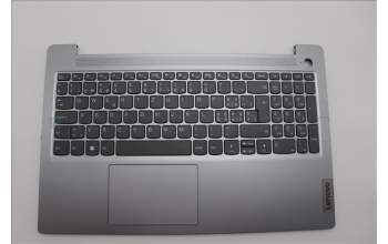 Lenovo 5CB1M47059 C-Cover with keyboard, Switzerland, Arctic Grey, Non-Backlight, Fingerprint, UK