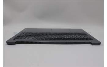 Lenovo 5CB1M47060 C-Cover with keyboard, US English Euro, Arctic Grey, Non-Backlight, Fingerprint, US