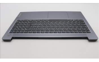 Lenovo 5CB1M47069 C-Cover with keyboard, Italian, Arctic Grey, Non-Backlight, UK