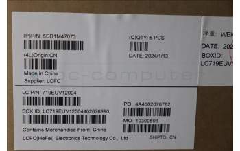 Lenovo 5CB1M47073 Tastatur inkl. Topcase ASM_POR L 83EMAG NBL