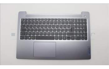 Lenovo 5CB1M47079 C-Cover with keyboard, French, Arctic Grey, Non-Backlight, US