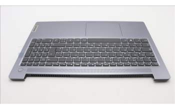 Lenovo 5CB1M47080 C-Cover with keyboard,German,Arctic Grey,Non_Backlight