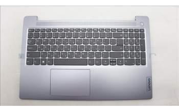 Lenovo 5CB1M47084 C-Cover with keyboard, Hebrew, Arctic Grey, Non-Backlight, US