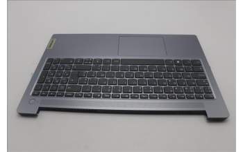 Lenovo 5CB1M47087 C-Cover with keyboard, Belgian, Arctic Grey, Non-Backlight, UK