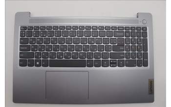 Lenovo 5CB1M47096 C-Cover with keyboard, Ukraine, Arctic Grey, Non-Backlight, US