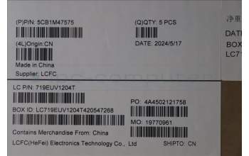 Lenovo 5CB1M47575 Tastatur inkl. Topcase ASM_ARA L 83EMAB NBL
