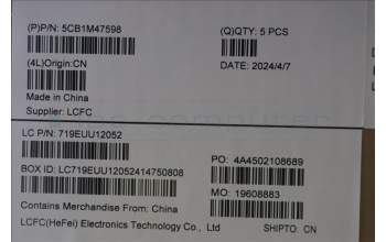 Lenovo 5CB1M47598 Tastatur inkl. Topcase ASM_POR L 83ELFPAGN