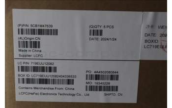Lenovo 5CB1M47639 Tastatur inkl. Topcase ASM_UK L 83ELNFPAGN