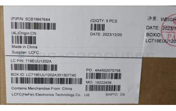 Lenovo 5CB1M47644 Tastatur inkl. Topcase ASM_POR L 83ELNFPAGN