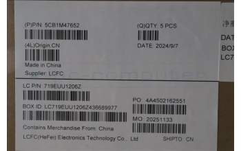 Lenovo 5CB1M47652 Tastatur inkl. Topcase ASM_ARA L 83ELNFPAGN