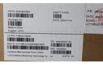 Lenovo 5CB1M47655 Tastatur inkl. Topcase ASM_HBW L 83ELNFPAGN