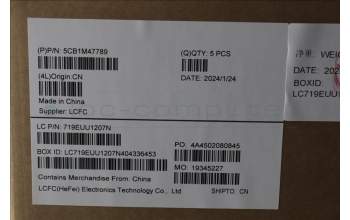 Lenovo 5CB1M47789 Tastatur inkl. Topcase spanisch L 83ELNFPABN