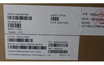 Lenovo 5CB1M47805 Tastatur inkl. Topcase ASM_NORDIC L 83ELNFPABN