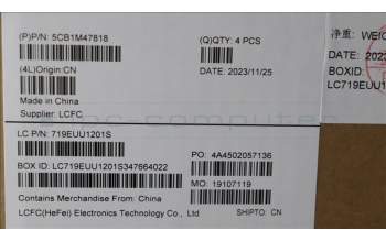 Lenovo 5CB1M47818 Tastatur inkl. Topcase ASM_BEL L 83ELFPAG