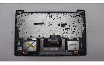 Lenovo 5CB1M47818 C-Cover with keyboard, Belgian, Arctic Grey, Fingerprint, UK