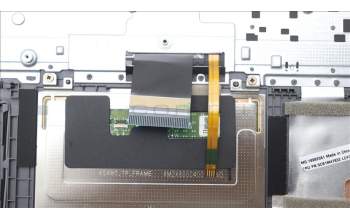 Lenovo 5CB1M47832 C-Cover with keyboard, Italian, Arctic Grey, Fingerprint, UK