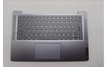 Lenovo 5CB1M47852 C-Cover with keyboard, Czech/Slovakian, Arctic Grey, Non-Fingerprint, UK