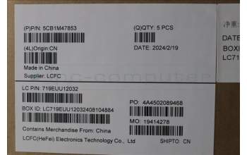 Lenovo 5CB1M47853 Tastatur inkl. Topcase ASM_ENG L 83ELNFPAG