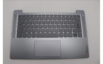 Lenovo 5CB1M47858 C-Cover with keyboard, German, Arctic Grey, Non-Fingerprint, UK