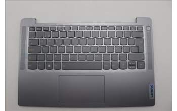 Lenovo 5CB1M47868 C-Cover with keyboard, Portuguese, Arctic Grey, Non-Fingerprint, UK