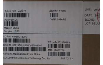 Lenovo 5CB1M47877 Tastatur inkl. Topcase ASM_UKR L 83ELNFPAG