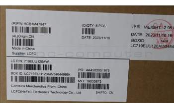 Lenovo 5CB1M47947 Tastatur inkl. Topcase ASM_EURO ENG L 83ELFPAB