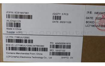 Lenovo 5CB1M47961 Tastatur inkl. Topcase ASM_POR L 83ELFPAB