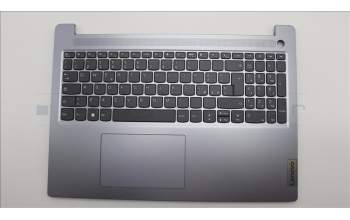 Lenovo 5CB1M48017 C-Cover with keyboard, Italian, Arctic Grey, Non-Backlight, Non-Fingerprint, UK