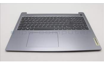 Lenovo 5CB1M48027 C-Cover with keyboard, French, Arctic Grey, Non-Backlight, Non-Fingerprint, US