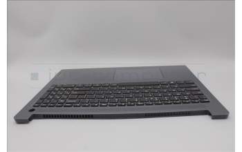 Lenovo 5CB1M48039 C-Cover with keyboard, US English Euro, Arctic Grey, Non-Backlight, Non-Fingerprint, US