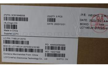 Lenovo 5CB1M48058 Tastatur inkl. TopcaseASM_FRA L83ENNFPAGNBL