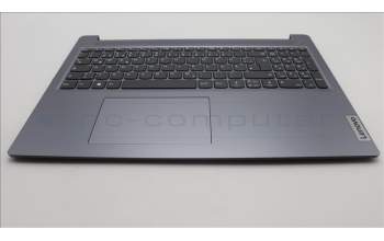 Lenovo 5CB1M48059 C-Cover with keyboard, German, Arctic Grey, Non-Backlight, Non-Fingerprint, UK