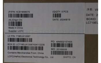 Lenovo 5CB1M48070 Tastatur inkl. TopcaseASM_EURO ENGL83ENNFPAGNBL