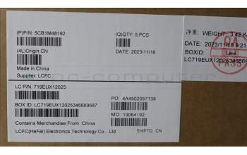 Lenovo 5CB1M48192 Tastatur inkl. TopcaseASM_BEL L83ENFPAGBL