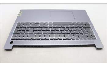Lenovo 5CB1M48215 C-Cover with keyboard, Spanish, Arctic Grey, Backlight, Non-Fingerprint, UK