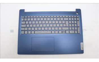 Lenovo 5CB1M48275 C-Cover with keyboard, Nordic, Abyss Blue, Backlight, Non-Fingerprint, UK