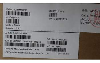 Lenovo 5CB1M48280 Tastatur inkl. TopcaseASM_SWS L83ENFPABBL