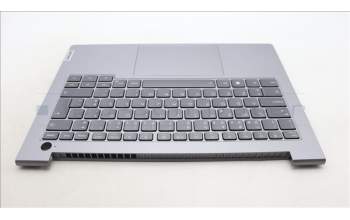 Lenovo 5CB1M48345 C-Cover with keyboard, Portuguese, Arctic Grey, Backlight, UK