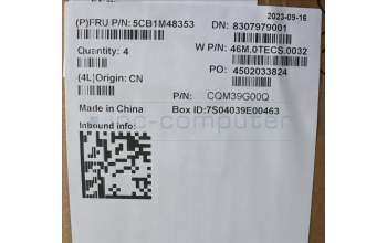 Lenovo 5CB1M48353 Tastatur inkl. Topcase ASM_UK W21KJ AGBL